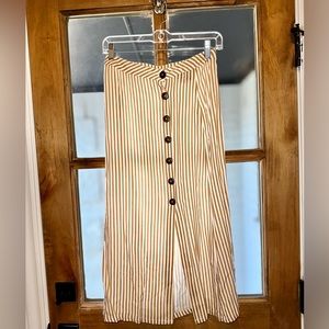 XS long skirt with front slit